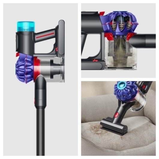 Aspiradora sin Cable Dyson V10 Konical 525W 60 min Cepillo Motorizado Antienredos Negro/Cobre
