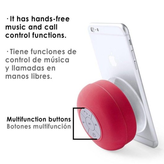 Altavoces Dam Electronics Bluetooth 3.0 3W con ventosa y manos libres