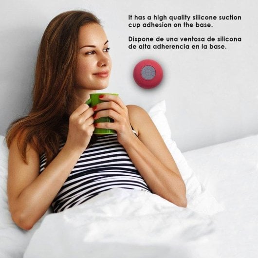 Altavoces Dam Electronics Bluetooth 3.0 3W con ventosa y manos libres