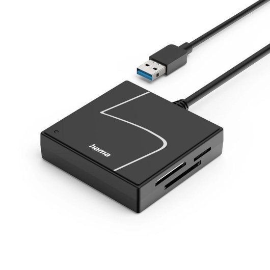 Lector de tarjetas Hama USB 3.2 Gen 1 Type-A/Type-C 5000 Mbit/s