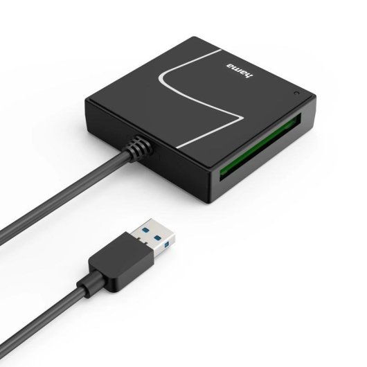 Lector de tarjetas Hama USB 3.2 Gen 1 Type-A/Type-C 5000 Mbit/s