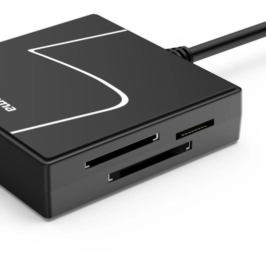 Lector de tarjetas Hama USB 3.2 Gen 1 Type-A/Type-C 5000 Mbit/s
