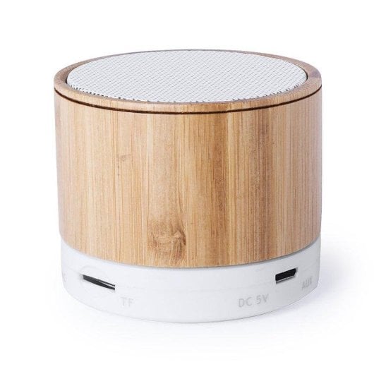 Altifalantes Dam Electronics Nature Bambu Bluetooth 3W com rádio FM