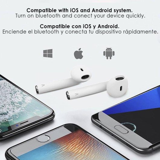 Kopfhörer Dam D120 TWS Bluetooth 5.0 Touch mit Ladestation und automatischer Synchronisation