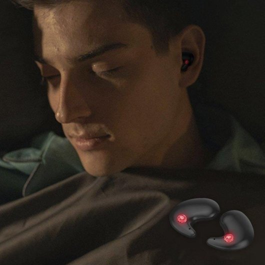 Auriculares Dam Electronics BY-8 TWS Bluetooth 5,3 sem fios com ecrã LED e controlo tátil