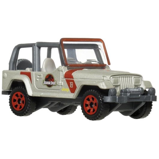 Jeep MATTEL Jurassic World JGL00 Escala 1:64 Metal Plástico Multicolor