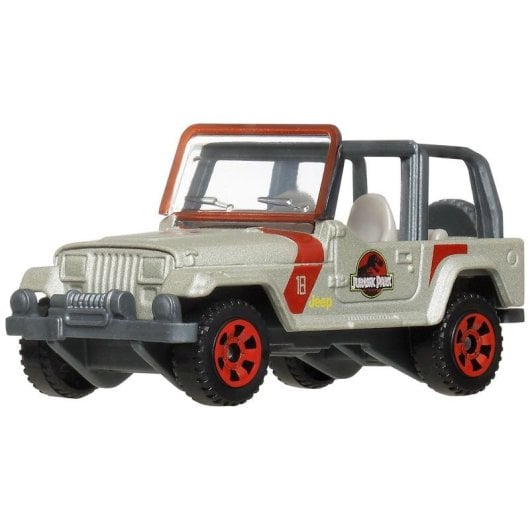 Jeep MATTEL Jurassic World JGL00 Escala 1:64 Metal Plástico Multicolor
