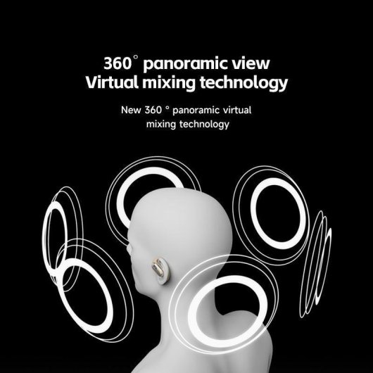 Auriculares Paxa Tf-t15 Bluetooth sem fios com Cancelamento de Ruído, Gancho, Rosa