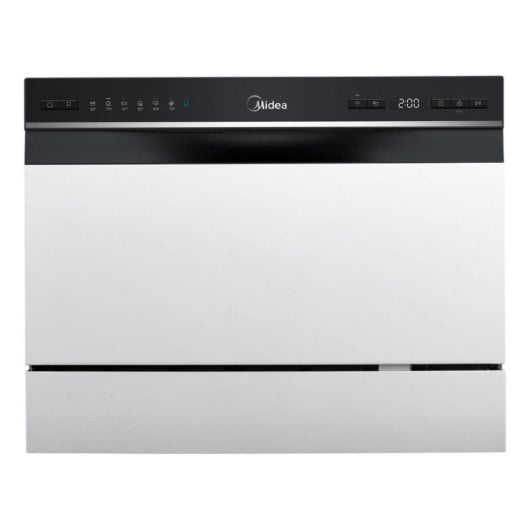 Lavavajillas Midea MTD55S400W 6 Servicios F con WiFi y filtro antibacterias