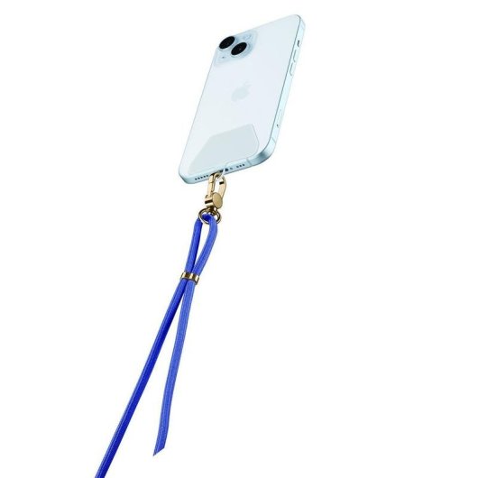 Correa de muñeca Cellularline WRIST LACE Azul universal para smartphones