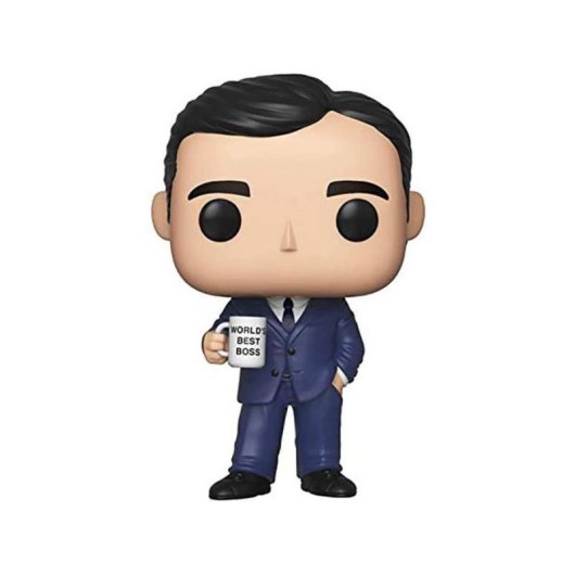 Figura coleccionável FUNKO MICHAEL SCOTT Azul 95 mm The Office