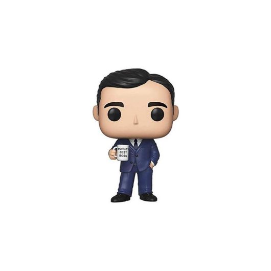 Figura coleccionável FUNKO MICHAEL SCOTT Azul 95 mm The Office