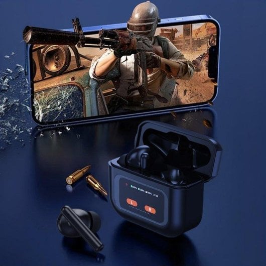 Auriculares Dam Electronics KW-07 sem fios Bluetooth 5.4 com Cancelamento de Ruído