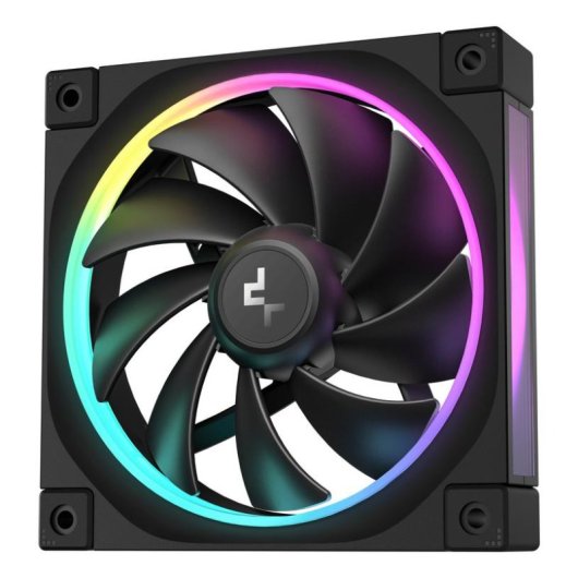 Raffreddamento Aria DeepCool 120mm FL12 RGB PWM Nero 2150 RPM FDB