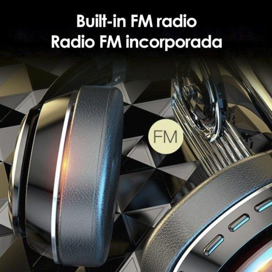 Kopfhörer Dam Electronics VJ320 Bluetooth 5.0 HiFi mit Micro SD und FM-Radio