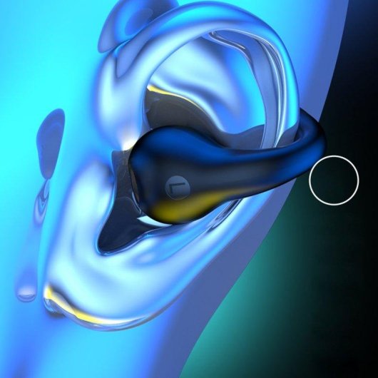 Auriculares Dam Electronics R15 TWS Bluetooth 5.2 sem fios com base de carga 300mAh