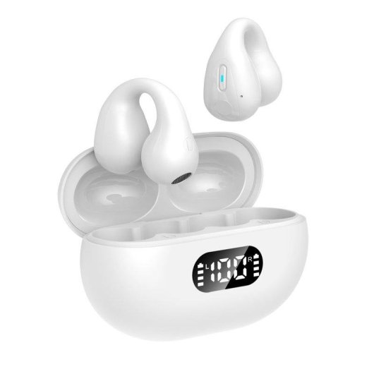 Auriculares Dam Electronics R15 TWS Bluetooth 5.2 sem fios com base de carga 300mAh