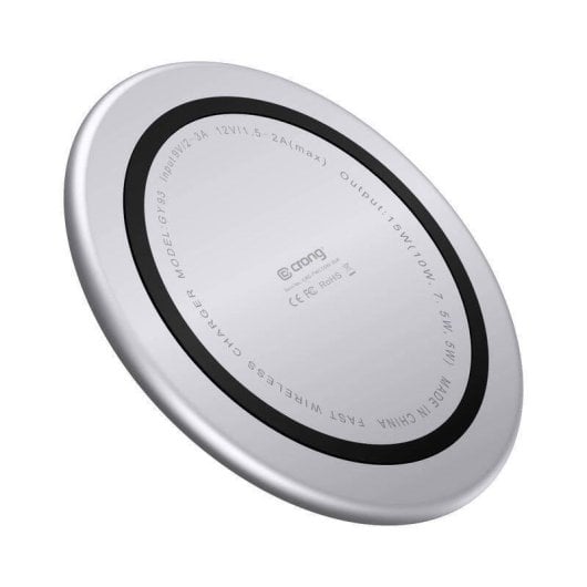 Cargador Inalámbrico CRONG PowerSpot 15W USB-C Branco