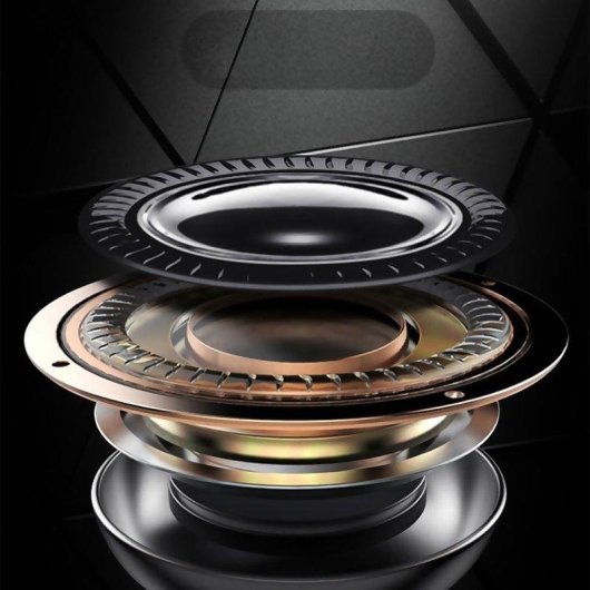 Auriculares inalámbricos Dam Electronics B39UV Bluetooth 5.0 negros con luces RGB, lector Micro SD y autonomía de 6 hora