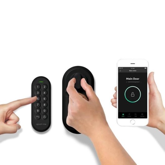Cerradura inteligente Igloohome Retrofit Lock Bluetooth Código PIN Llave WiFi Alarma