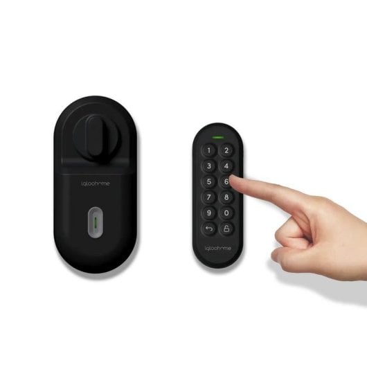 Cerradura inteligente Igloohome Retrofit Lock Bluetooth Código PIN Llave WiFi Alarma