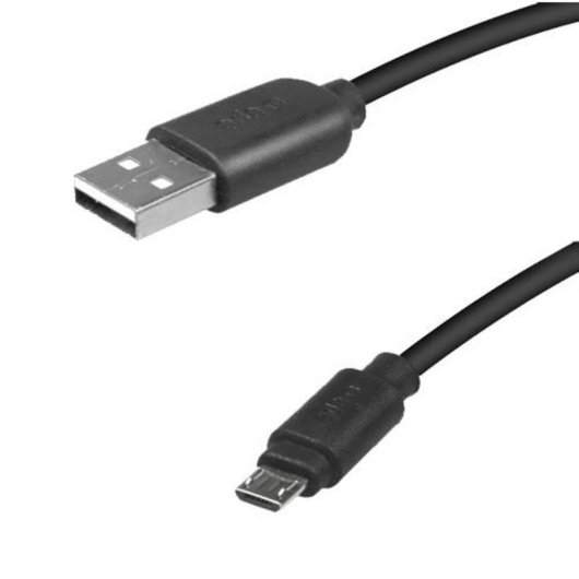 Cable USB SBS TECABLEMICROKL 1 m USB 2.0 USB A à Micro-USB B Noir