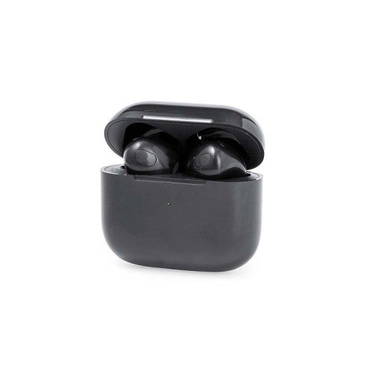 Auriculares Dam Electronics inalámbricos Bluetooth 5.3 intraurales con base de carga, color negro