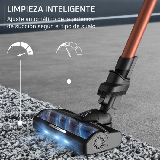 Aspiradora sin Bolsa Rowenta X-Force Flex 10.80 RH7A73 300W 60 min Mascotas Naranja