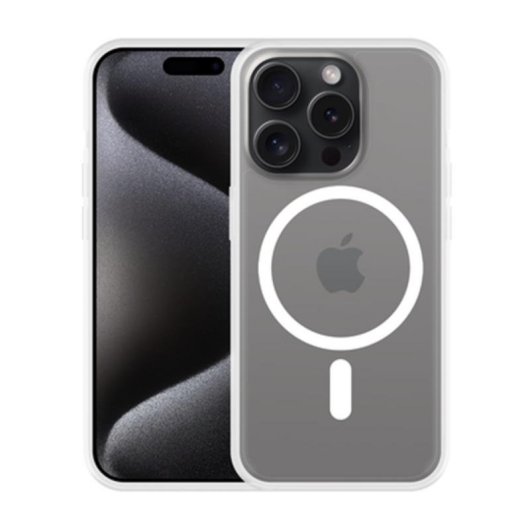 Funda Just In Case 8305978 TPU Transparente com anilha para iPhone 15 Pro