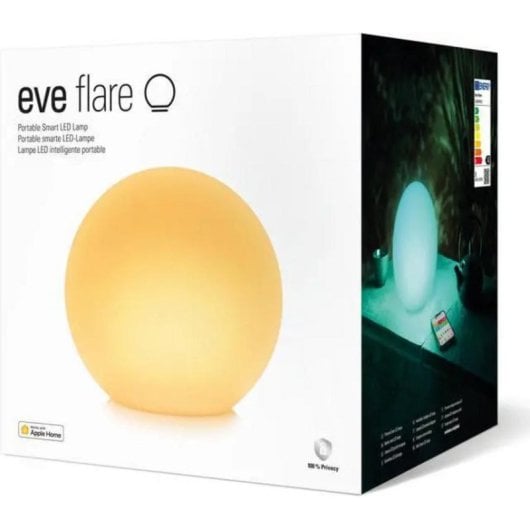 Lámpara de Mesa Inteligente Eve Flare Thread Bluetooth IP65
