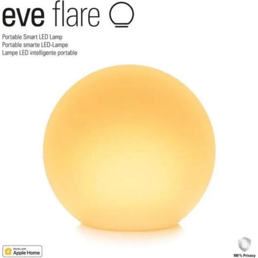 Lámpara de Mesa Inteligente Eve Flare Thread Bluetooth IP65