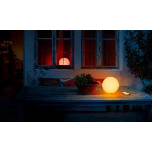 Lámpara de Mesa Inteligente Eve Flare Thread Bluetooth IP65