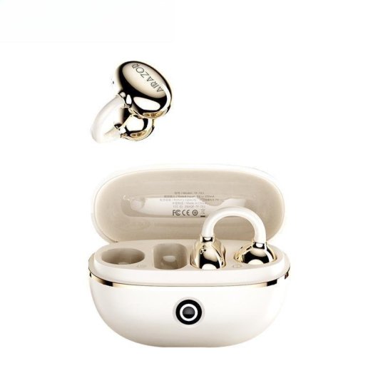 Auriculares Paxa Tf-t83 Bluetooth Clip Ergonómico Resistente à Água Bege