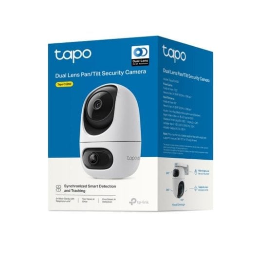 Cámara IP TP-Link Tapo C245D 2K Visión Nocturna Interior Audio Bidireccional
