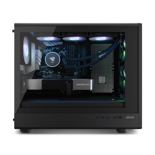 Carcasa de ordenador Zolyd Karion Midi Tower Negro ATX ITX