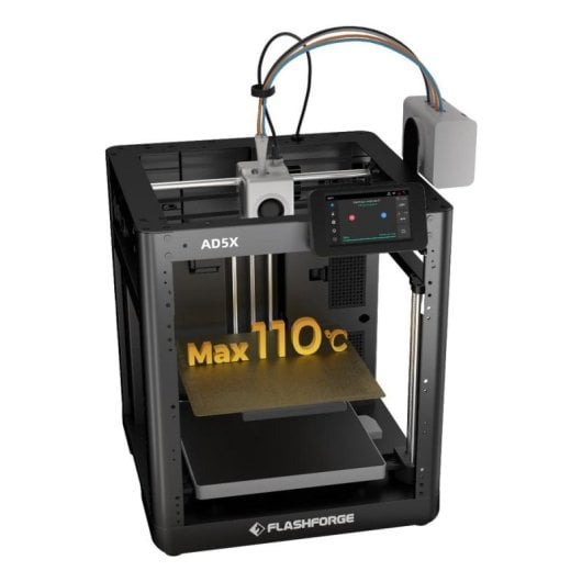 3D-Drucker Flashforge AD5X 220x220x220 mm 4 Farben Wifi Ethernet USB Sichtfenster