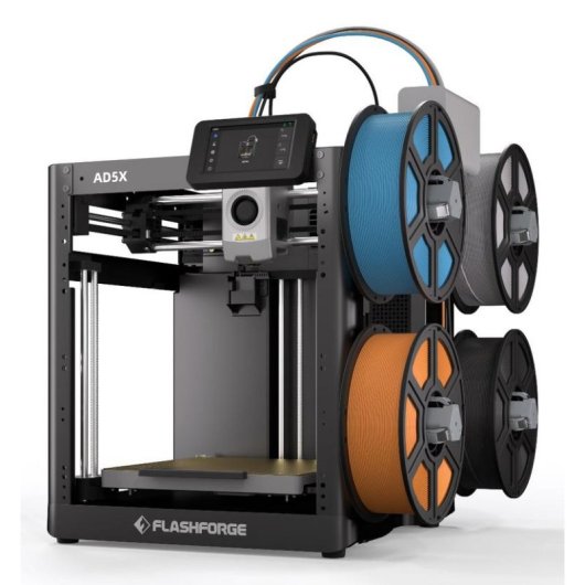 3D-Drucker Flashforge AD5X 220x220x220 mm 4 Farben Wifi Ethernet USB Sichtfenster