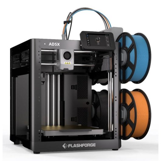 3D-Drucker Flashforge AD5X 220x220x220 mm 4 Farben Wifi Ethernet USB Sichtfenster
