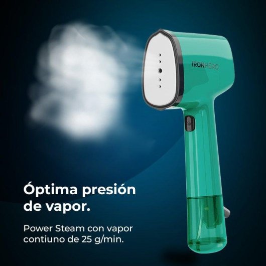 Plancha Vertical Cecotec Ironhero V-1500 Essential Green 1500W