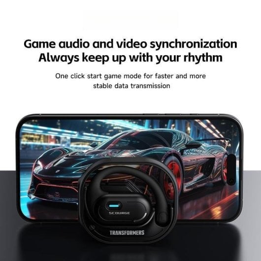 Auriculares Paxa Tf-t15 Bluetooth Sem Fios Esports Som 360° Cancelamento Ruído Preto