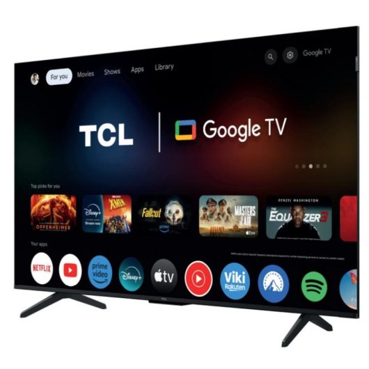 TV TCL QLED 50P71K 50" 4K UltraHD 60Hz Smart TV Google TV HDR10 Dolby Vision