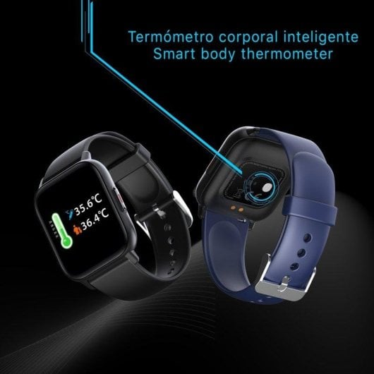 Dam Electronics QS16 Bluetooth 1,69'' 240x280 px Termometro Pressione Ossigeno IP67