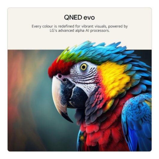 TV LG QNED MiniLED 50QNED87B6A 50" 4K UltraHD 120Hz Smart TV WebOS HDR10 Dolby Vision