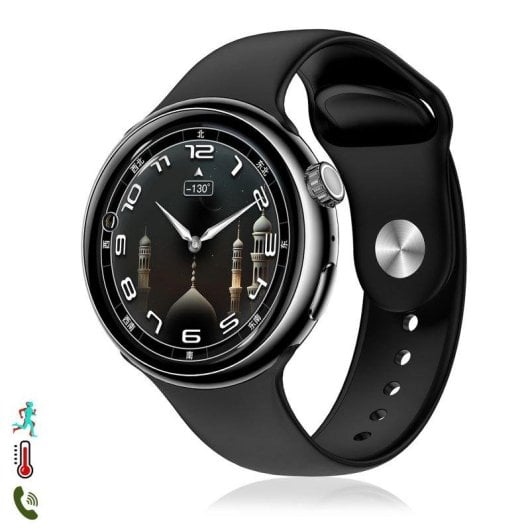 Dam Electronics Smartwatch Z12 Pro Bluetooth 1,46'' 360x360 Doppio Cinturino IP67