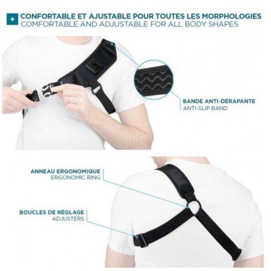 Cinghia Mobilis 001086 Nero 172 g per Telefono Mobile