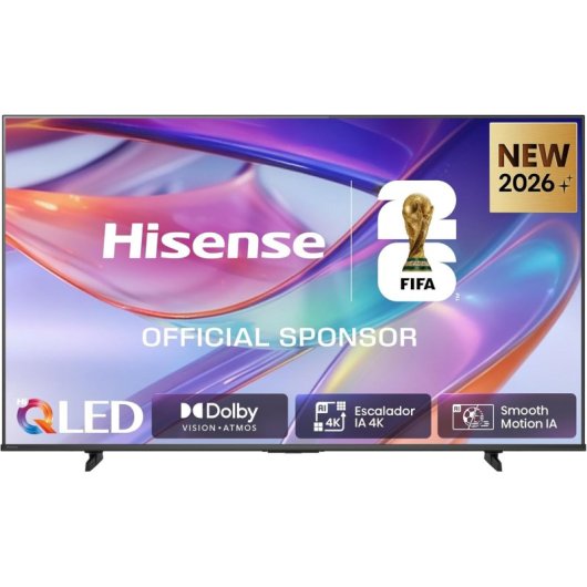 TV Hisense QLED 65E7S 65" 4K UltraHD 120Hz Smart TV VIDAA HDR10+ Dolby Atmos