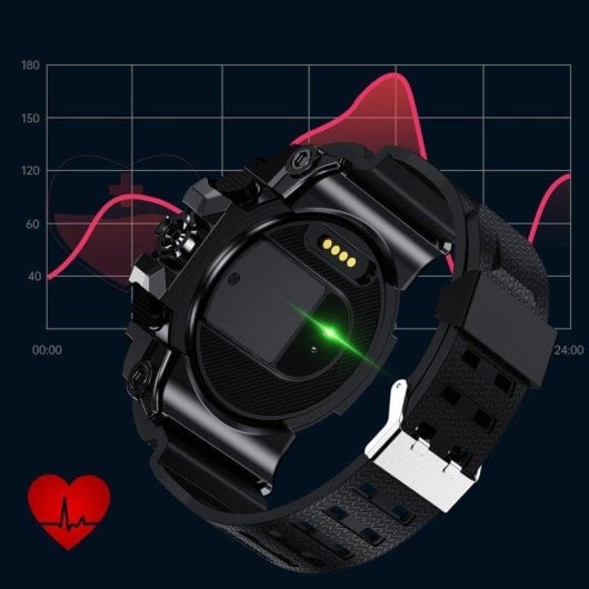 Dam Electronics Smartwatch Phone Q999 4G Android 9.0 Quad Core 1,6'' GPS WiFi Fotocamera 5MP