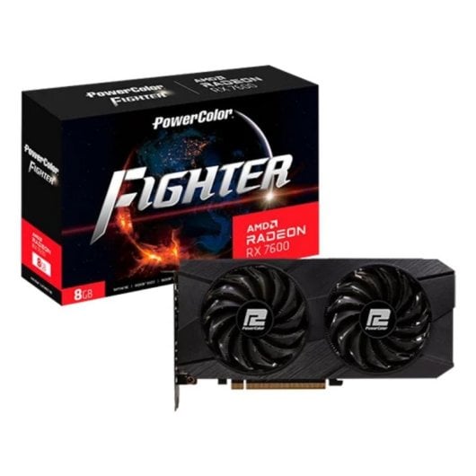 Placa gráfica PowerColor Fighter RX 7600 8GB GDDR6