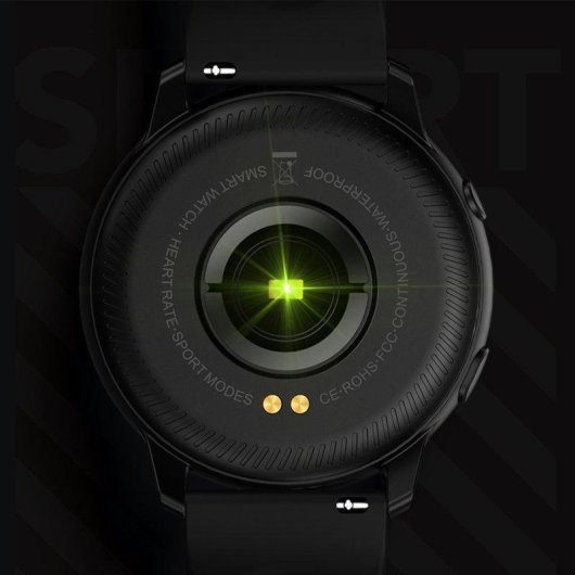 Dam Electronics MX1 Bluetooth 1,28" 240x240 px Metal Silicona IP68 Pulsómetro SpO2 Tensiómetro