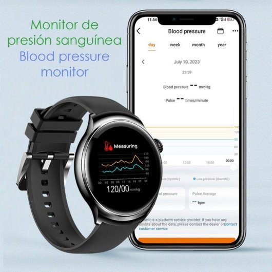 Dam Electronics Smartwatch Z93 Pro Bluetooth 1,52'' AMOLED Nero IP67